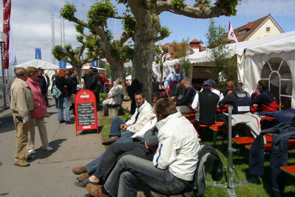 Event Village at Match Race Germany - ISAF World Match Racing Tour - Match Race Germany &copy; Richard Walch 